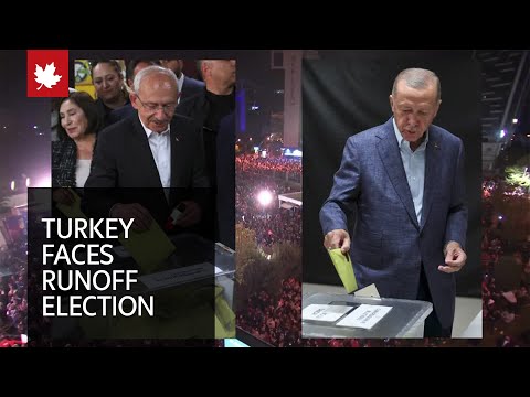 Turkey faces runoff election with Erdogan leading