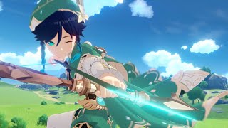 Cover art for Character Demo - "Venti: A Bard's Business" (Japanese Voice-Over) | Genshin Impact