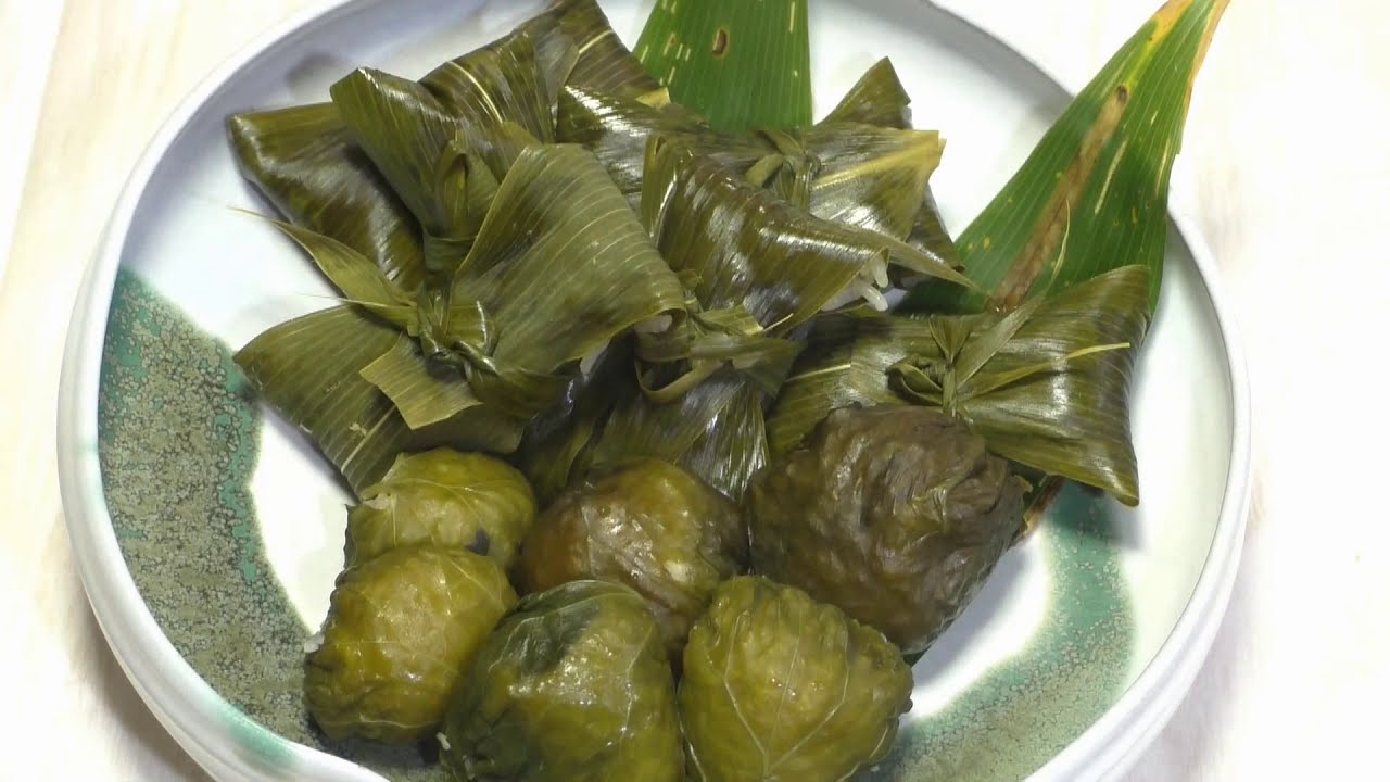 蕗の葉　チマキ　Chimaki