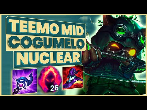 TEEMO MID COM SEUS COGUMELOS NUCLEARES! | AQUELE STOMP QUE ESTAVA FALTANDO NO CANAL KKKKK | MEC