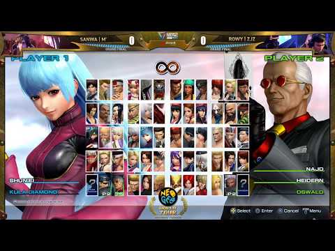 M' vs ZJZ (曾家鎮) - KOF XIV Neo Geo World Tour Season 1 Global Finals Grand Final
