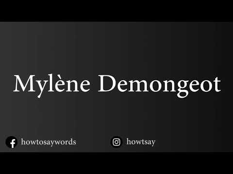How To Pronounce Mylene Demongeot