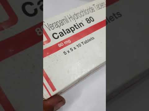 80mg calaptin verapamil hydrochloride tablets ip
