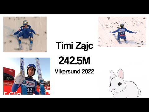 242.5M TIMIJA ZAJCA! Vikersund 2022
