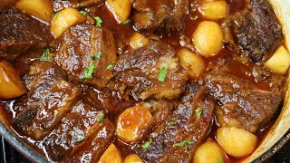 BRAISED SHORT RIBS | BEEF SHORT RIBS RECIPE | DINNER RECIPE