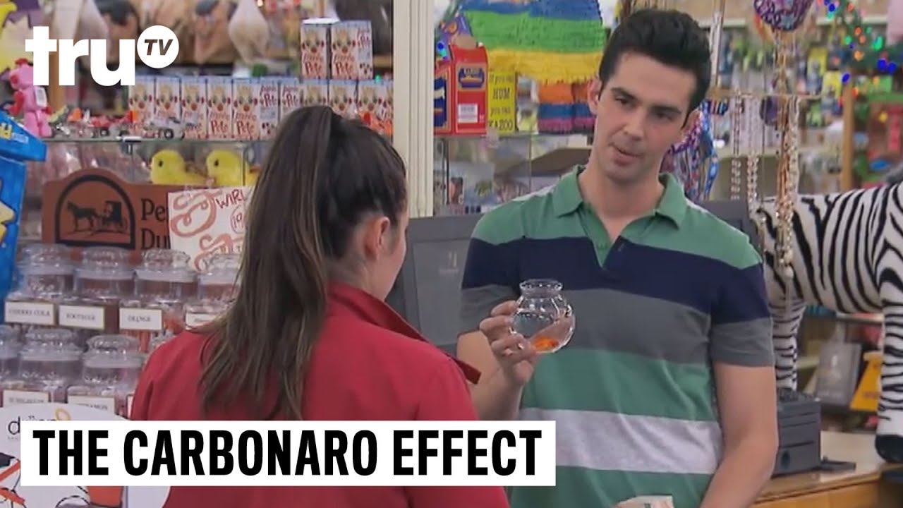 Magician sells pop-up fish at a bookstore