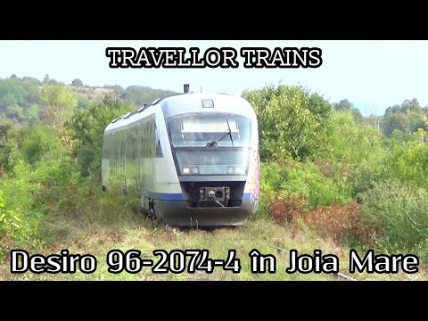Automorul Siemens Desiro 96-2074-4 sosește in halta Joia Mare cu R11304 Gurahonț - Arad (Linia 317)