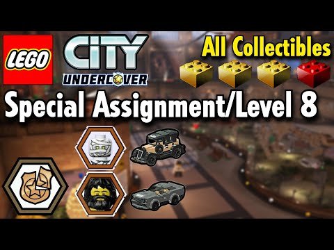 Special Assignment, Level 8 Uptown Museum - All Collectibles 100% Guide in LEGO City Undercover