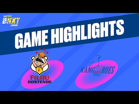 Filou Oostende vs. Kangoeroes Basket Mechelen - Game Highlights