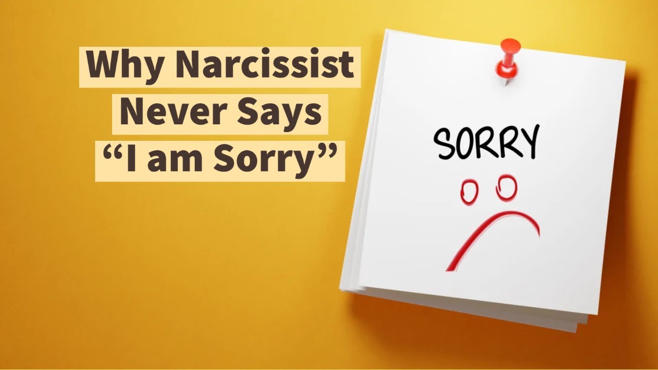 Why Narcissist Never Feels Sorry