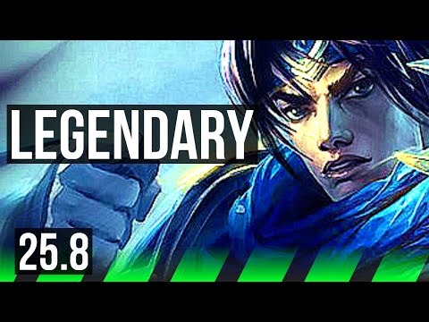 XIN ZHAO vs KAYN (JGL) | 11/0/8, Legendary | BR Challenger | 25.8