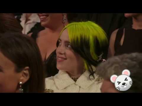 Billie Eilish's reaction to Kristen Wiig & Maya Rudolph at the 2020 Academy Awards