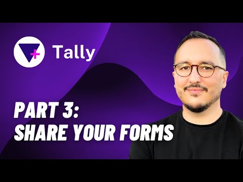 Create a form with Tally tallyforms — Course part 1