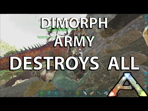Dimorphodon Flock is OP: Ark Survival Evolved