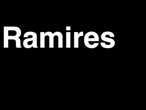 How to Pronounce Ramires Chelsea FC Football Goal Penalty Kick Yellow Red Card Injury