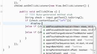 Android Application Development Tutorial - 29 - Set Gravity within Java