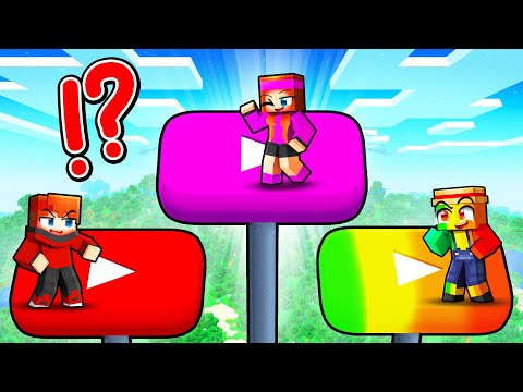 On construit des BASES de Youtubeurs dans le ciel sur Minecraft !
