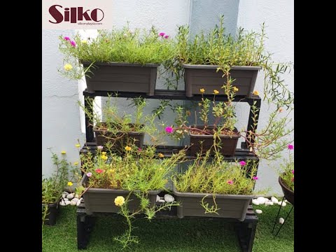 𝗦𝗜𝗟𝗞𝗢 Way to install our Wooden Flower Rack