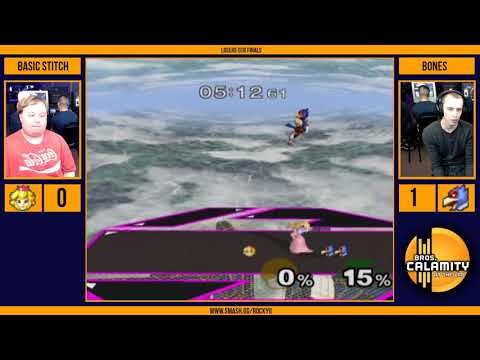 Rocky II | Basic Stitch (Peach) vs Bones (Falco) - Losers Qtr Finals - Melee
