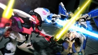 vidéo Gundam stop motion - Toys Battle