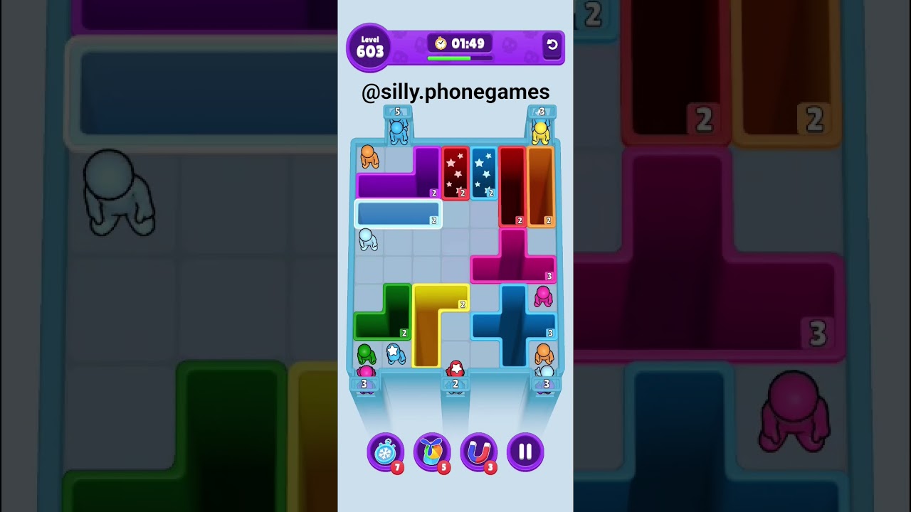 Drop Away Level 603 Walkthrough Solution