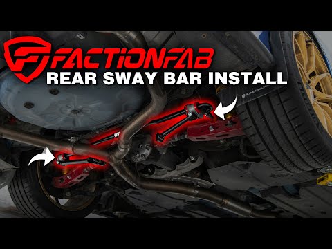 How to Install a Rear Sway Bar - Subaru WRX/STI