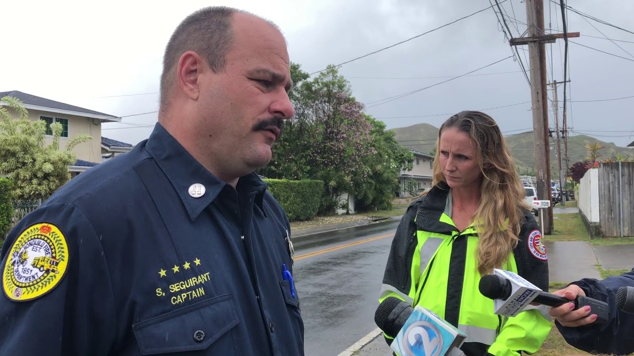 Photos from fiery helicopter crash in Kailua, killing 3 Honolulu Star