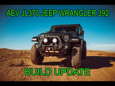 AEV JLU370 Jeep Wrangler 392 Build Update