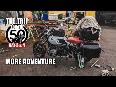 50 Days on bikes for 50th birthday | Transeuropean motorcycle trip part 2