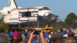 preview picture of video 'Space Shuttle Atlantis : The Final Move'