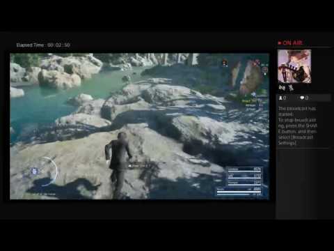 Final Fantasy XV Gameplay (Acquit Not Evil Hunt)