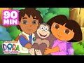 Dora The Explorer Diego Primos Team Up 5 90 Minutes Dora Friends