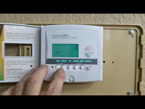 Venstar Thermostat Basic Operation