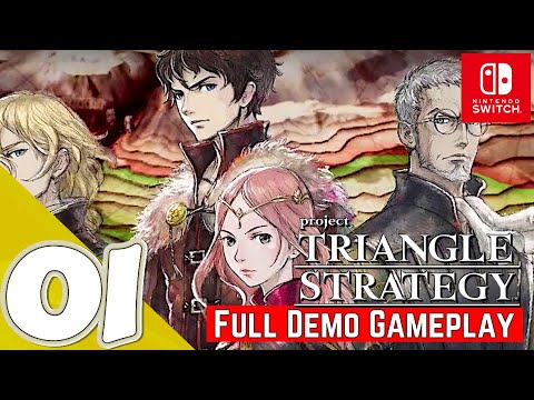 project TRIANGLE STRATEGY Debut Demo [Switch] | Full Demo Gameplay Walkthrough | No Commentary