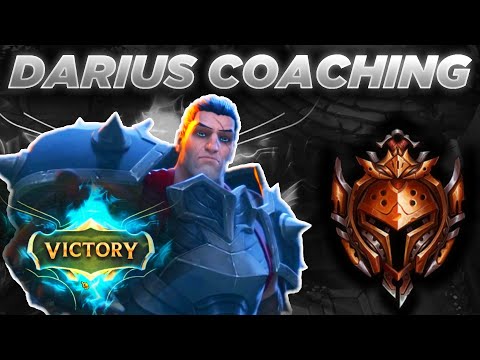 COACHING A BRONZE DARIUS MAIN - LANING, MACRO, TEAMFIGHTING