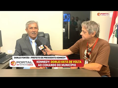 Presidente Kennedy: Dorlei está de volta ao comando do município