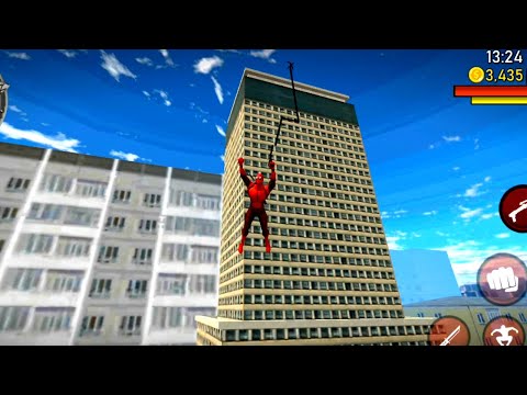 Flying Amazing Spiderman Battle - Superhero City Rescue | Android GamePlay HD