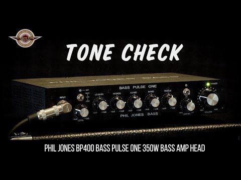 TONE CHECK: Phil Jones BP 400 Bass Pulse One Head & PJB 400W 4x5  Bass Cabinet