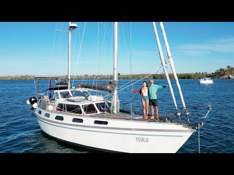 BOAT TOUR of our 40ft LIVEABOARD SAILING BOAT (3 Years Later) // Teulu Tribe