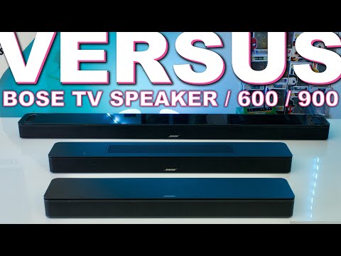 Bose Smart Soundbar 600 Vs Bose Smart Soundbar 900