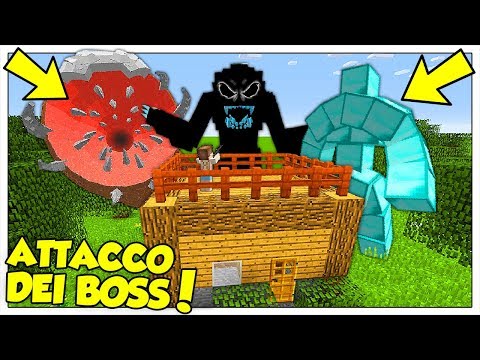 I BOSS GIGANTI ATTACCANO LA NOSTRA CASA! - Minecraft ITA