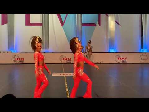 IDO World Champions | LYOVSHYNA YELYZAVETA  &  LYOVSHYNA DARIIA | Disco Dance Duo Female |UA