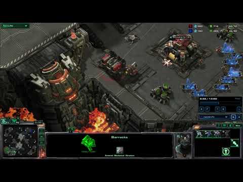 Starcraft 2 - Custom Melee Terran vs Zerg(AI - Medium) - #Gamereplay #st2 #starcraft2 #starcraft