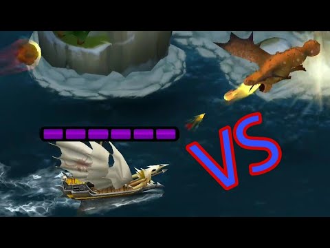 Grump VS Battle Fleet 38 - Defend Berk - Dragons:Rise of Berk