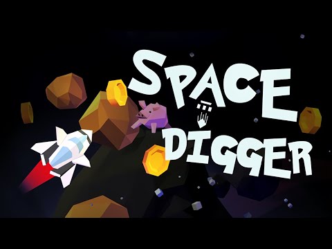 Space Digger ( game trailer - unity game ) thumbnail