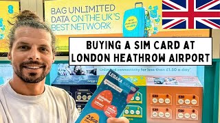 Buying a Sim Card at London Heathrow Airport in 2024