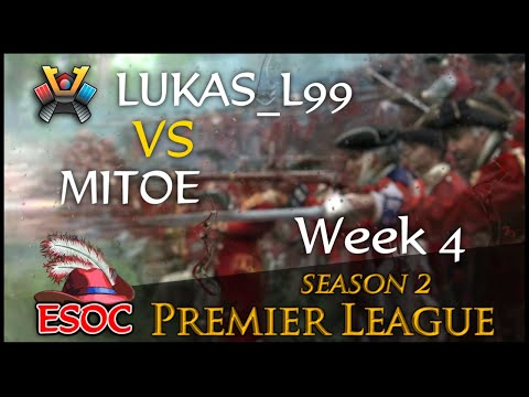 [AoE3] (BIGs) Lukas_L99 vs (MDS) Mitoe — Week 4 — ESOC Premier League Season 2