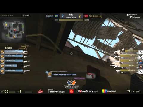 Fnatic vs. SK Gaming | LAN Finals of Fragbite Masters Season 5 - Olof's Knife Fail