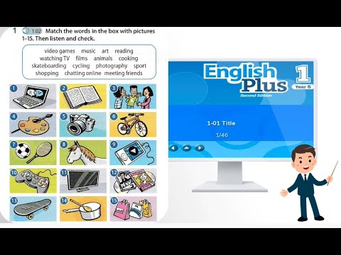 English Plus 1 Year 5 - Starter Unit (Page 4) "Vocabulary: Free Time" | Oxford University Press
