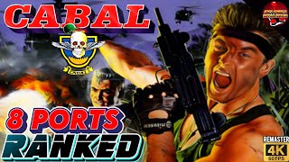 Which Version of Cabal Did I Rank No.1? (4K/60FPS) Remaster #cabal #taito #arcadegames